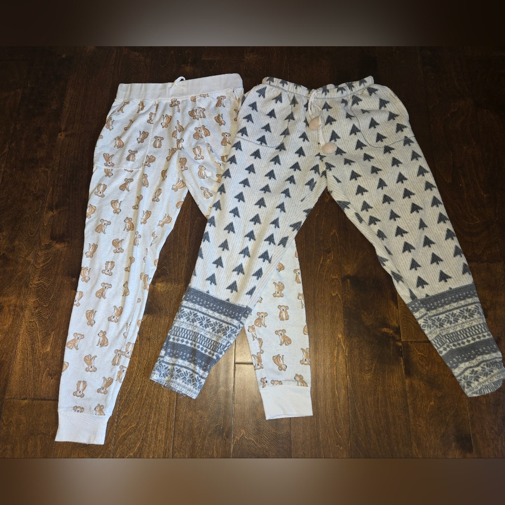 Kensie And Secret Treasures Cozy Patterned Pajama Pants Set Of 3 Size Small - Picture 3 of 7